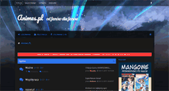 Desktop Screenshot of animes.pl