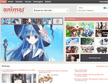 Tablet Screenshot of animes.adv.br